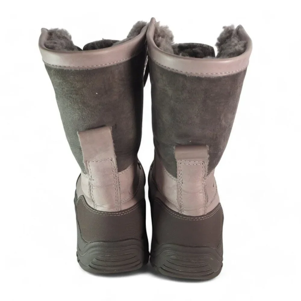 UGG‎ Adirondack II Round Toe Waterproof Winter Boots Grey 3052 Women's 6